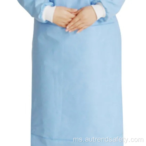 Bekalan Perubatan Eo Nonwoven Sterilize Coverable Suit Coverall Suit